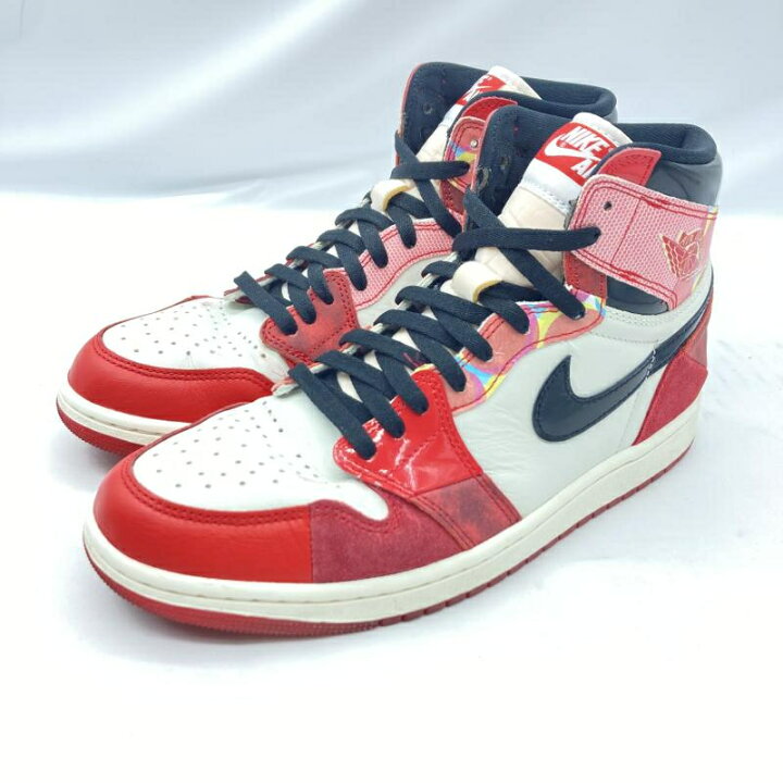 楽天市場】【中古】Spider-Man×NIKE AIR JORDAN 1 HIGH OG SP サイズ  