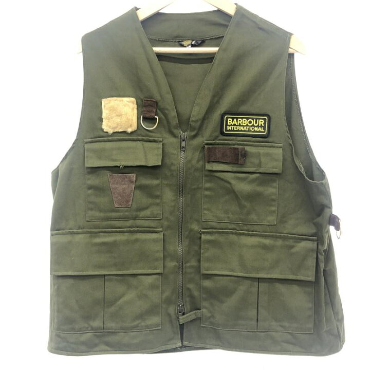 楽天市場】【中古】80S Barbour フィッシングベスト L バブアー[66 