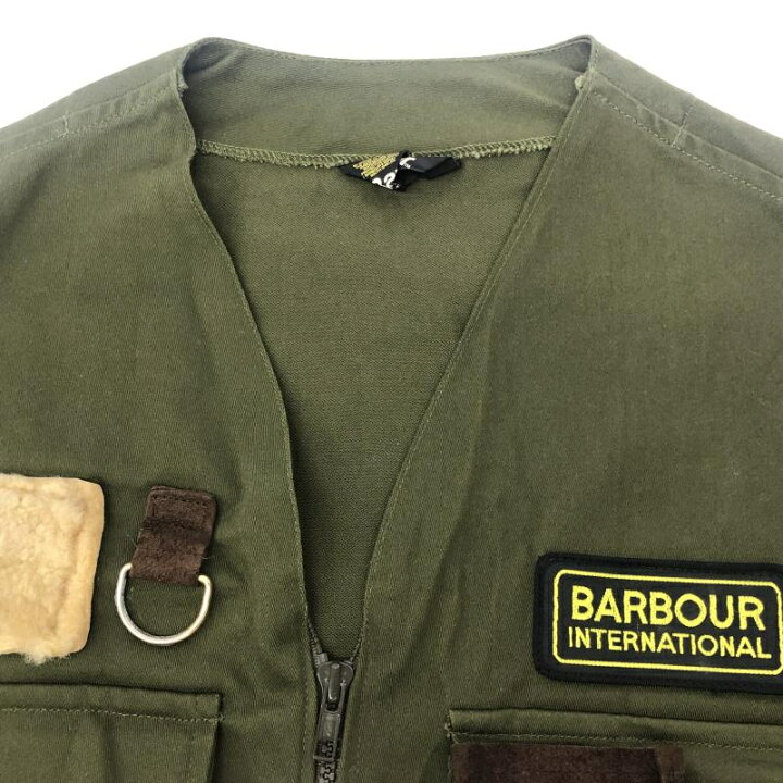 楽天市場】【中古】80S Barbour フィッシングベスト L バブアー[66 