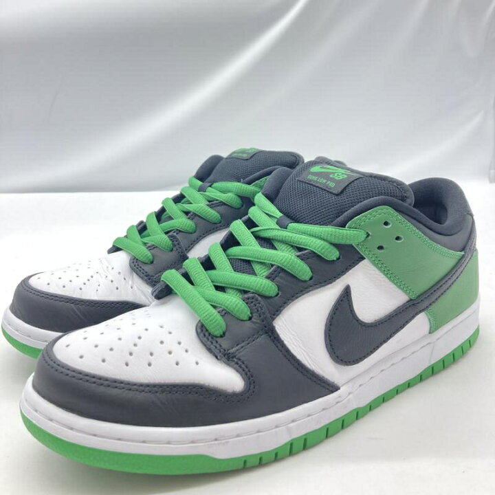 楽天市場】【中古】NIKE SB DUNK LOW PRO Black and Classic Green 