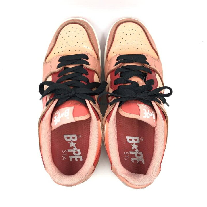 楽天市場】【中古】A BATHING APE BAPE STA SK8 赤 サイズ28.0 
