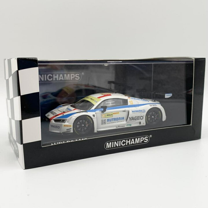 楽天市場】【中古】開封 ミニチャンプス 1/43 アウディ R8 LMS `HCB 