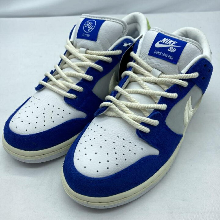 楽天市場】【中古】Fly Streetwear×NIKE SB DUNK LOW Gardenia サイズ 