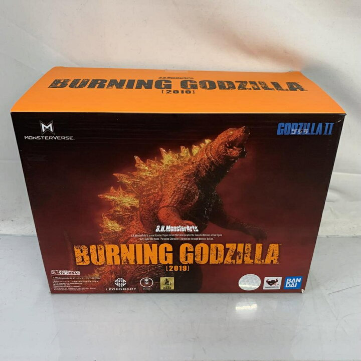 楽天市場】【中古】箱傷み)S.H.MonsterArts バーニングゴジラ (2019 