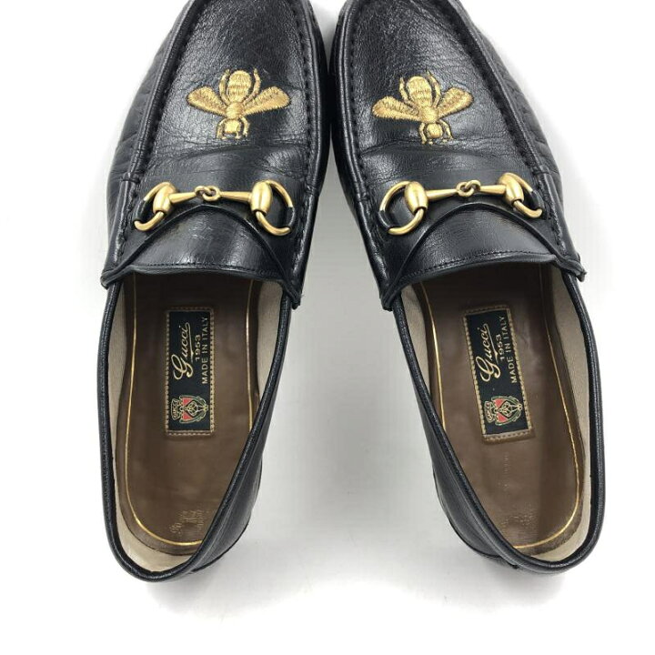 楽天市場】【中古】GUCCI 1953コレクション ビー刺繍 ホースビット 