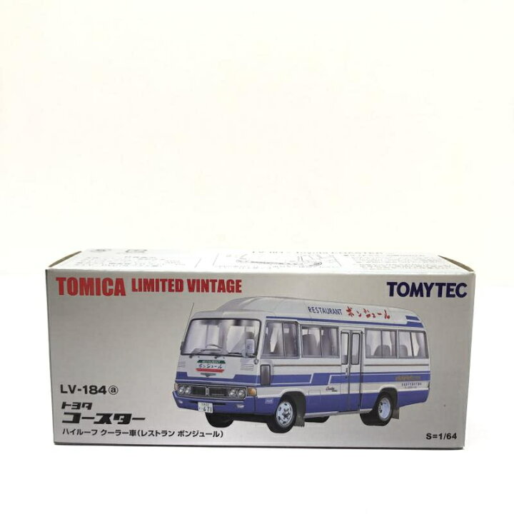 楽天市場】【中古】1/64TOMYTEC LV-184a トヨタ コースター ハイルーフ 