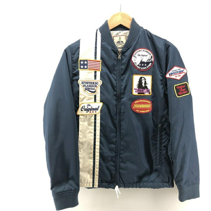 楽天市場】【中古】HYSTERIC GLAMOUR 22SS レーシングジャケット  