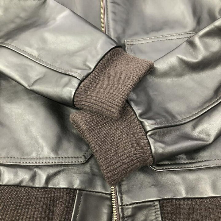楽天市場】【中古】Supreme×Schott 12SS Leather A-2 Flight Jacket M 