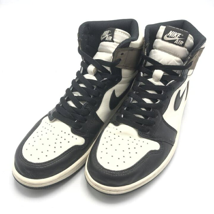 楽天市場】【中古】NIKE AIR JORDAN 1 High OG Sail/Dark Mocha/Black 
