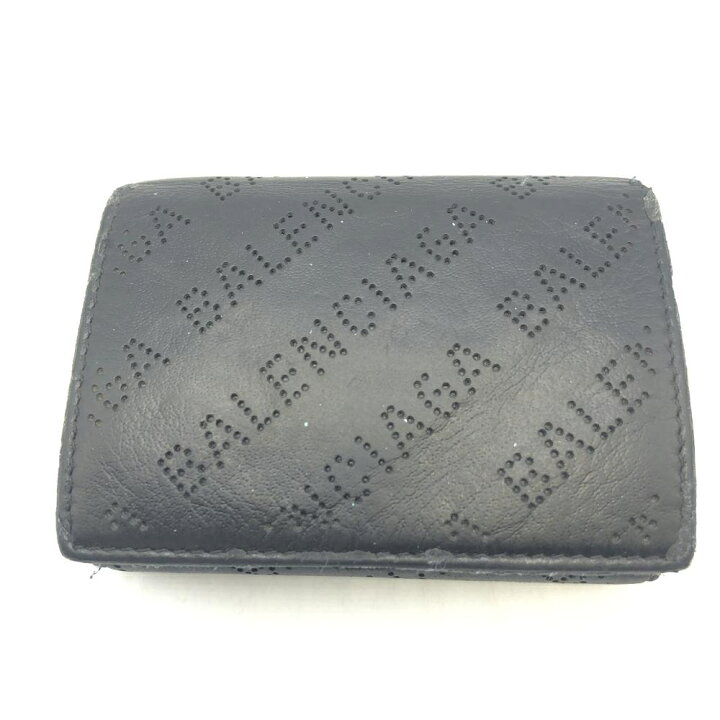 楽天市場】【中古】BALENCIAGA ロゴパンチングキャッシュミニ 