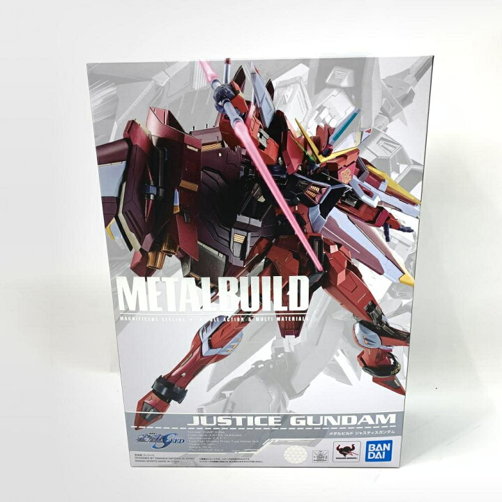 楽天市場】【中古】開封）METAL BUILD ジャスティスガンダム[10 