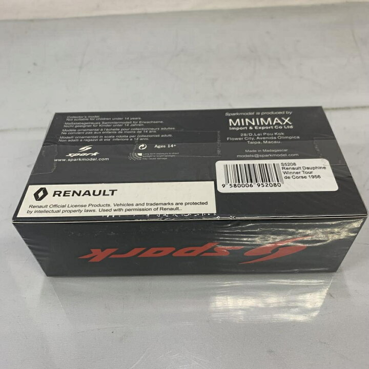 楽天市場】【中古】1/43 ｽﾊﾟｰｸﾓﾃﾞﾙ Renault Dauphine No.9 Winner Tour 