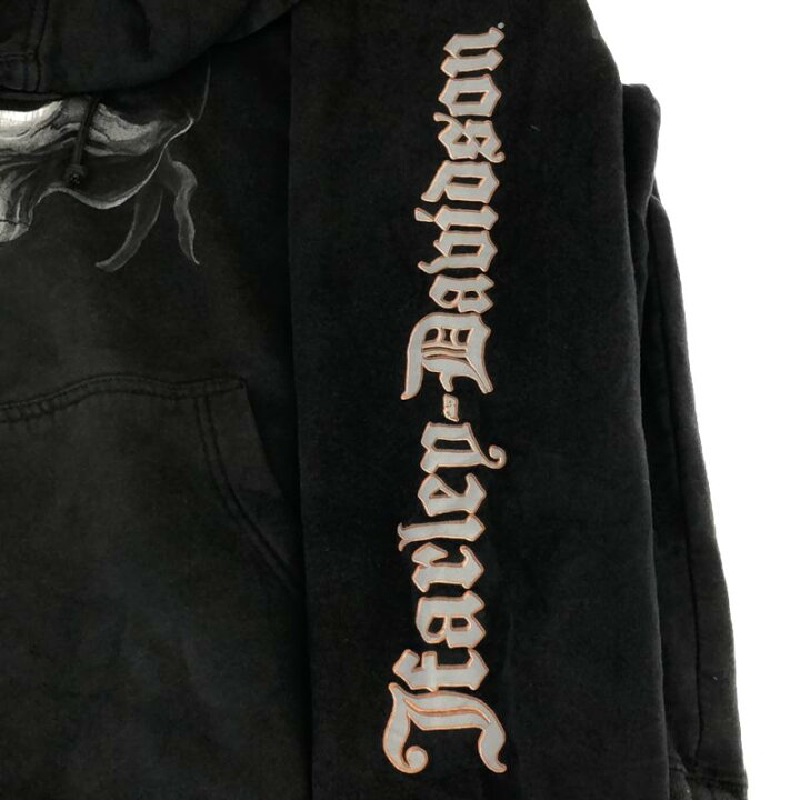 楽天市場】【中古】ｵｰﾙﾄﾞ Harley-Davidson パーカー 黒 スカル 2XL 