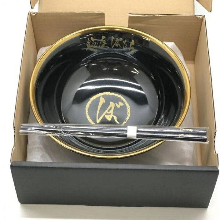 楽天市場】【中古】開封・箱イタミ)麺屋ぼたん どんぶり＆お箸セット  