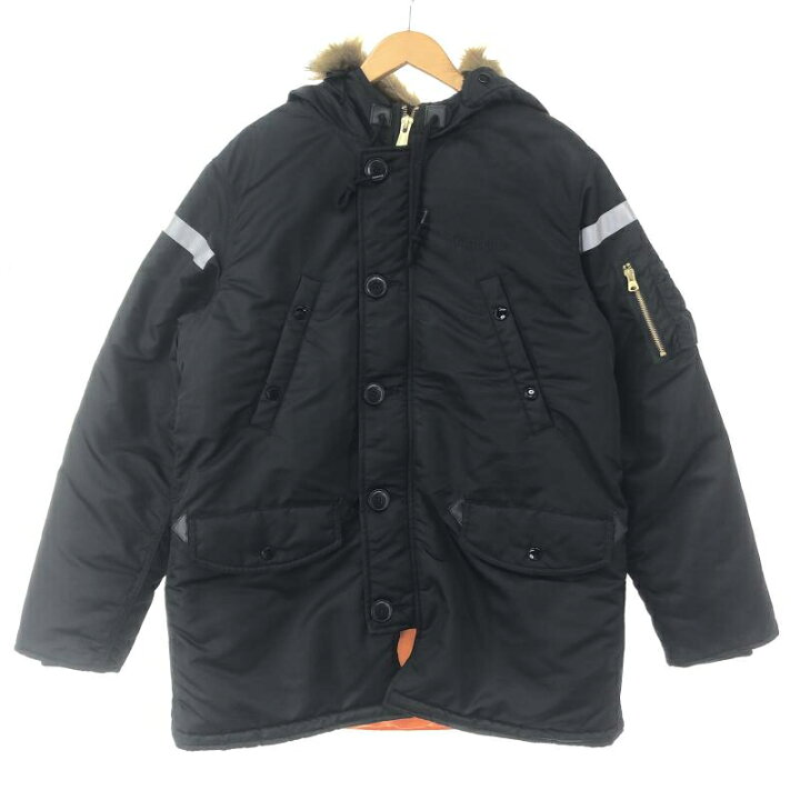 楽天市場】【中古】Supreme 17FW Reflective Cross N-3B Parka 