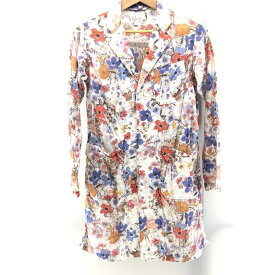 【中古】ENGINEERED GARMENTS 花柄ロングコットンシャツ サイズ1 エンジニアドガーメンツ[24]