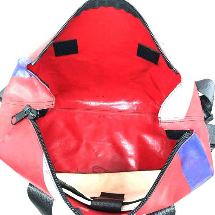 楽天市場】【中古】FREITAG 2Wayショルダーバッグ レッド ホワイト 