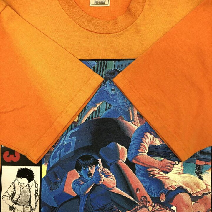楽天市場】【中古】AKIRA 90s 3巻表紙プリント Tシャツ(変色あり 