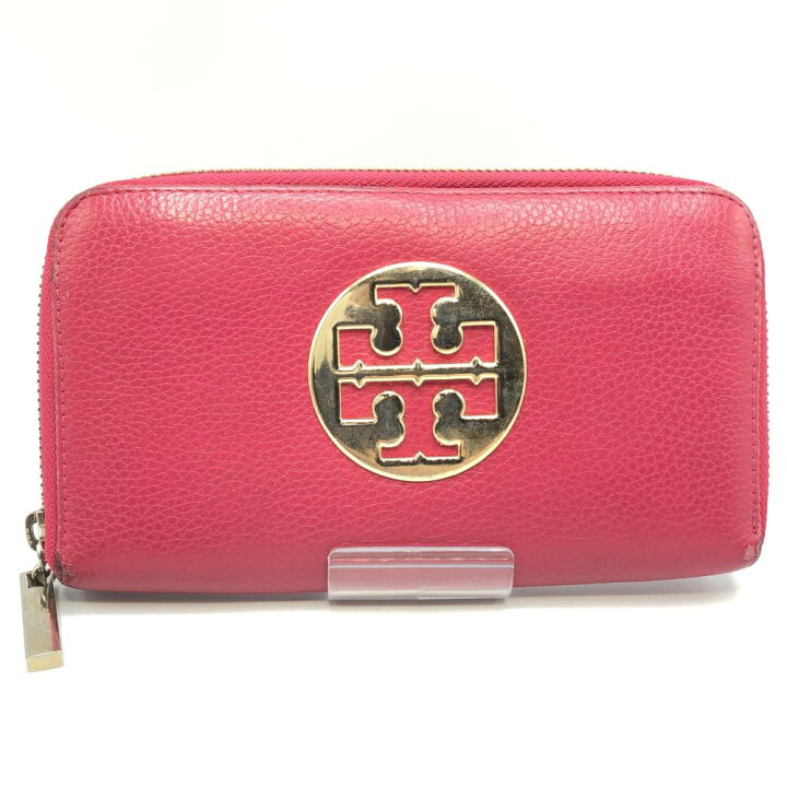 楽天市場】【中古】TORY BURCH ラウンドファスナー 長財布 レザー 