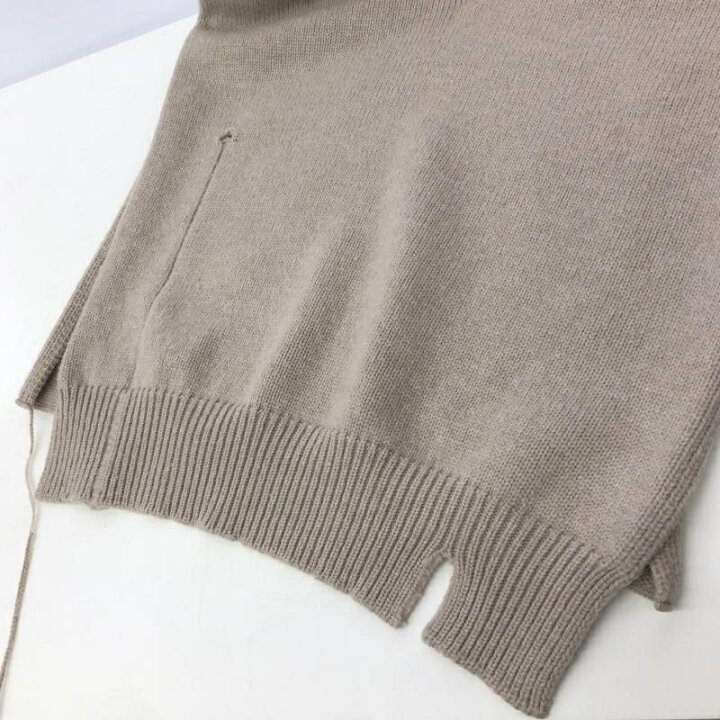 楽天市場】【中古】Maison Marfgiela デストロイドタバードニット 