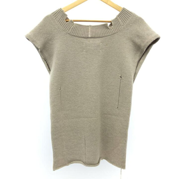 楽天市場】【中古】Maison Marfgiela デストロイドタバードニット 