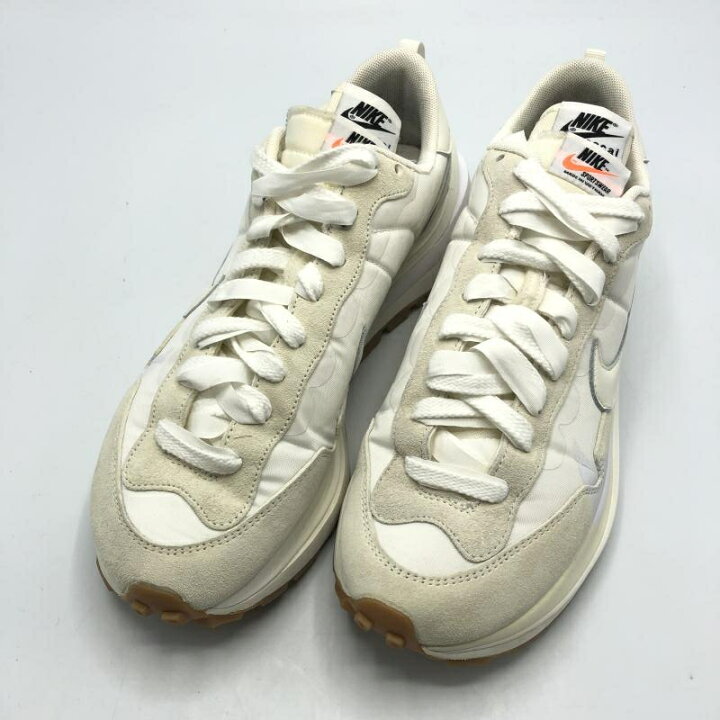 楽天市場】【中古】sacai × NIKE Vapor Waffle White Gum スニーカー  