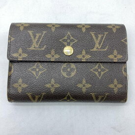 【中古】LOUIS VUITTON モノグラム ポルトフォイユ アレクサンドラ M60047 △イニシャル付き ルイヴィトン[19]