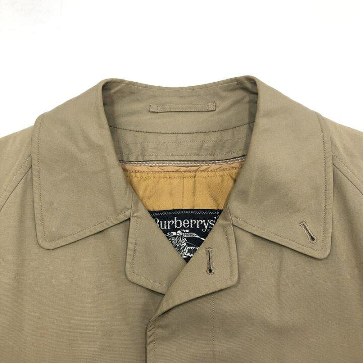 楽天市場】【中古】BURBERRY 90s ステンカラーコート ウールライナー付 