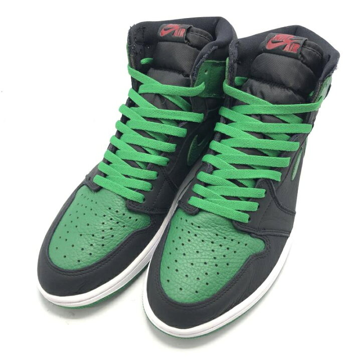 楽天市場】【中古】NIKE AIR JORDAN 1 Retro High OG Black/Pine Green  