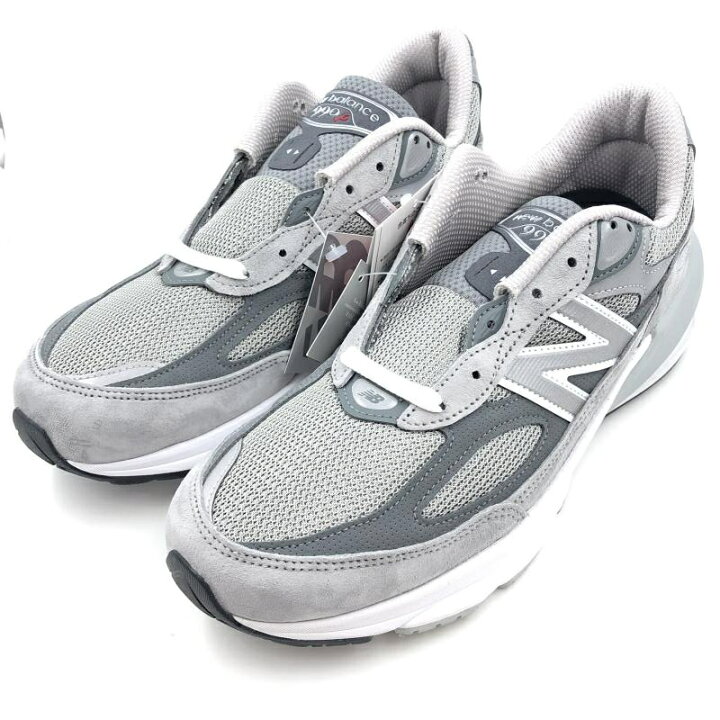 楽天市場】【中古】New Balance 990 V6 グレー M990GL 27.0 
