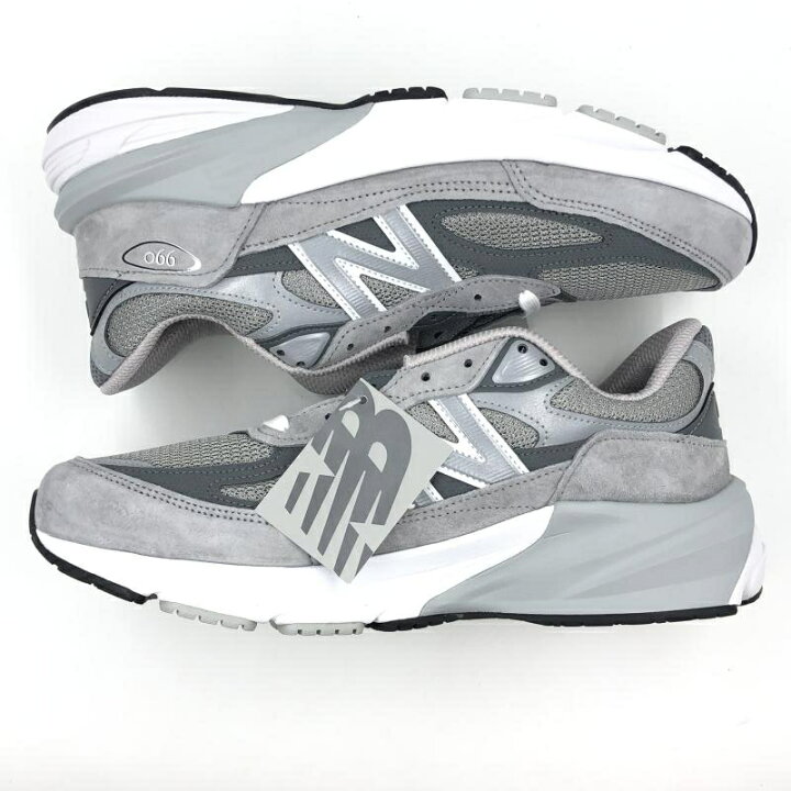 楽天市場】【中古】New Balance 990 V6 グレー M990GL 27.0 