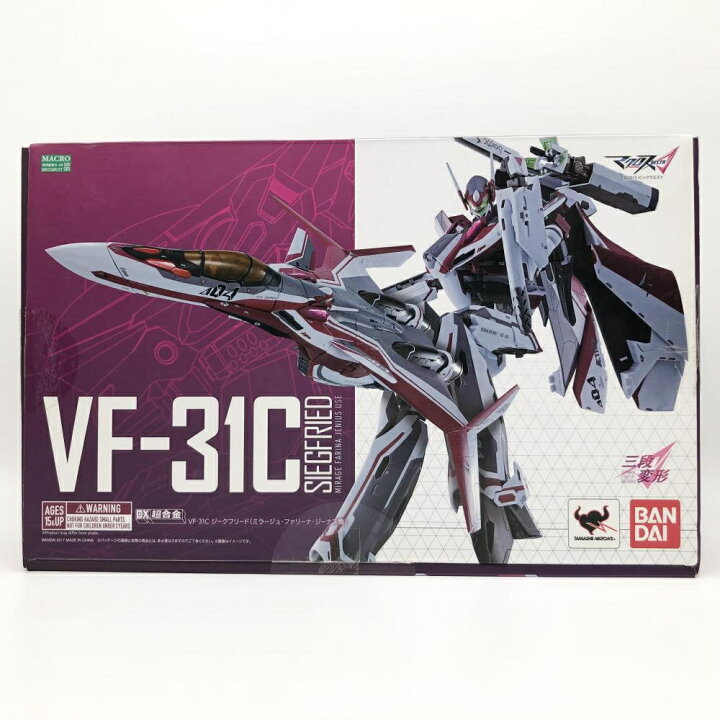楽天市場】【中古】開封 バンダイ マクロスΔ デルタ DX超合金 VF-31C 