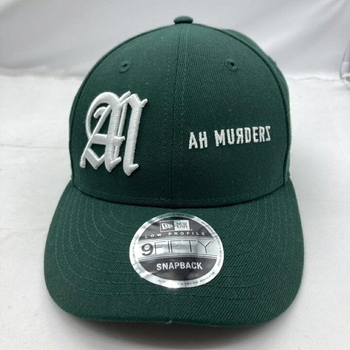 楽天市場】【中古】NEW ERA×AH MURDERZ キャップ グリーン ニューエラ 