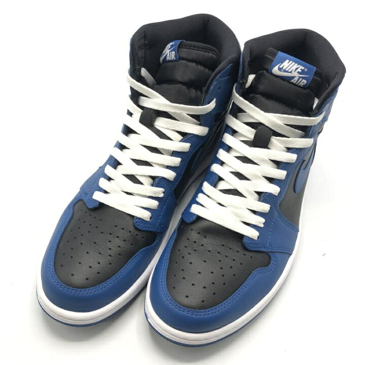 楽天市場】【中古】NIKE AIR JORDAN 1 RETRO HIGH OG DARK MARINA BLUE  