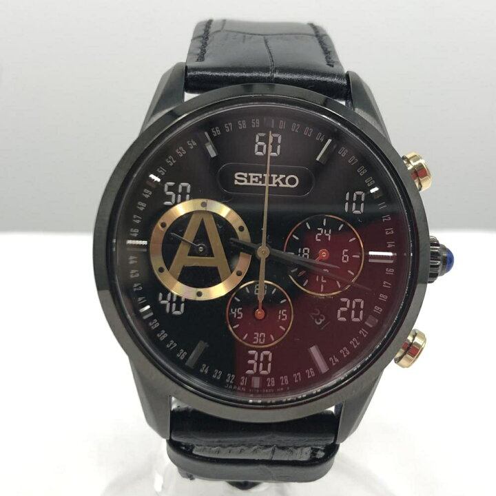楽天市場】【中古】SEIKO SPIRIT×ジョジョの奇妙な冒険 SBPY111 V175 