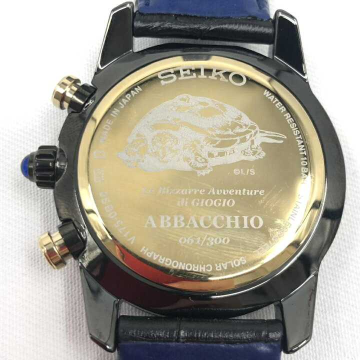 楽天市場】【中古】SEIKO SPIRIT×ジョジョの奇妙な冒険 SBPY111 V175 
