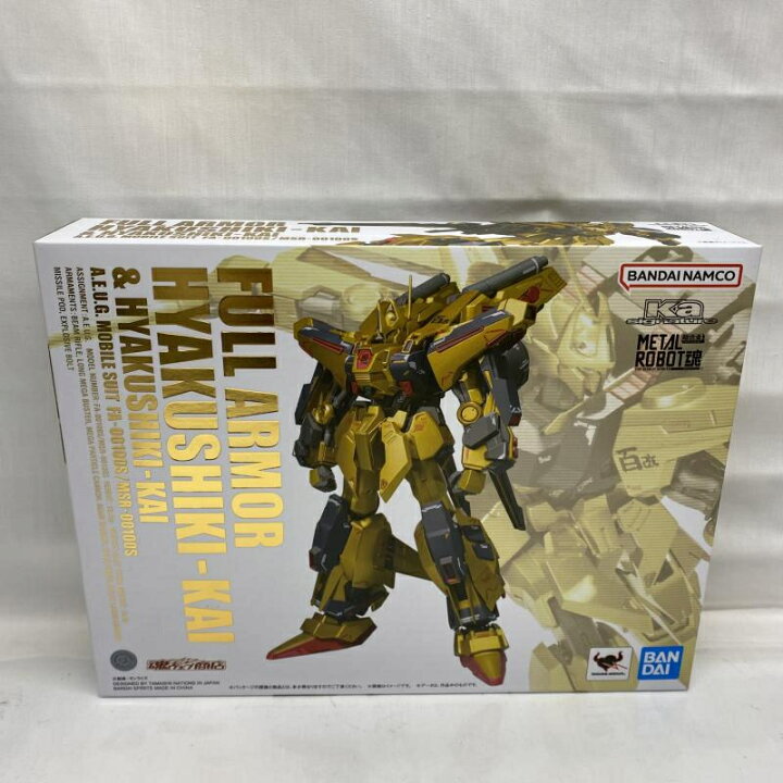 楽天市場】【中古】開封）METAL ROBOT魂 (Ka)フルアーマー百式改＆百式 