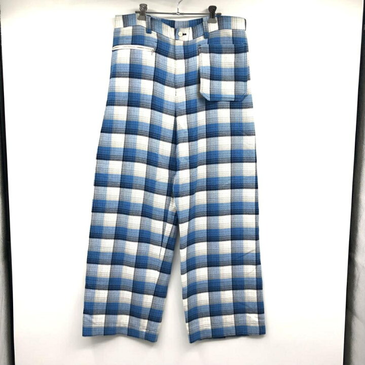 楽天市場】【中古】SUNSEA 22AW サイズ3 ブルー 22A46 グランジ  