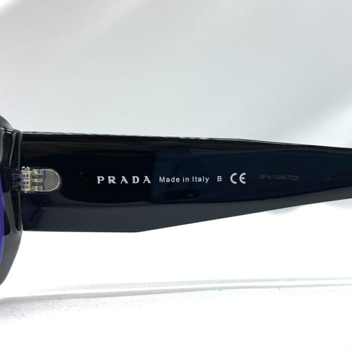 楽天市場】【中古】PRADA シンボルサングラス SPR06Y プラダ ブラック 