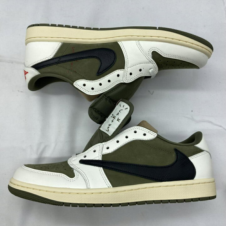 楽天市場】【中古】Travis Scott×NIKE AIR JORDAN 1 LOW OG SP Reverse 