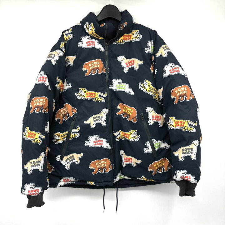 楽天市場】【中古】HUMAN MADE×KAWS 23AW リバーシブルダウン 