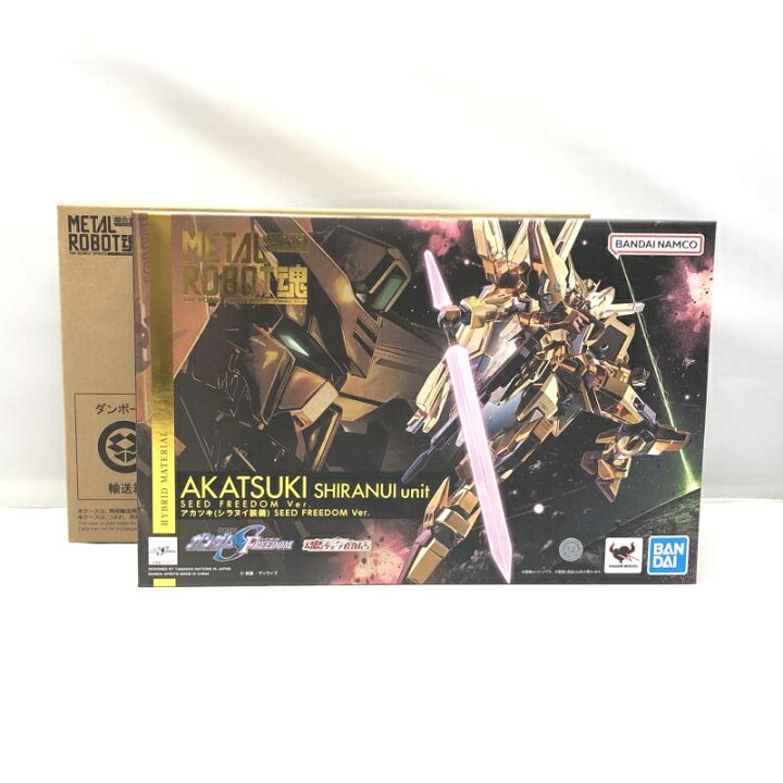 楽天市場】【中古】バンダイ METAL ROBOT魂 アカツキ(シラヌイ装備 