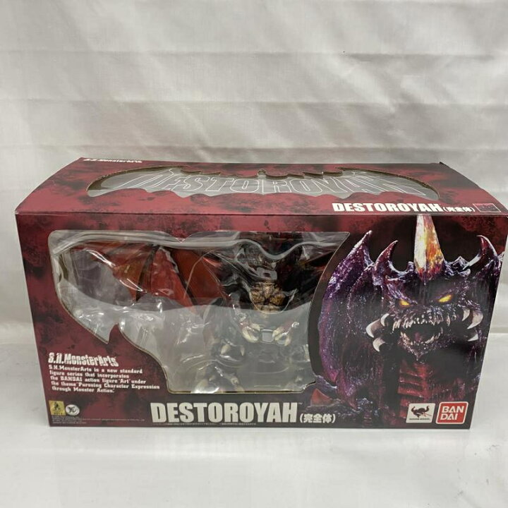 楽天市場】【中古】開封・塗装・接着あり)S.H.MonsterArts デストロイ 