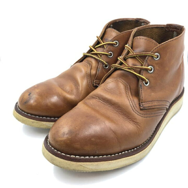 楽天市場】【中古】RED WING 2010年製 3140 チャッカブーツ サイズ27cm 