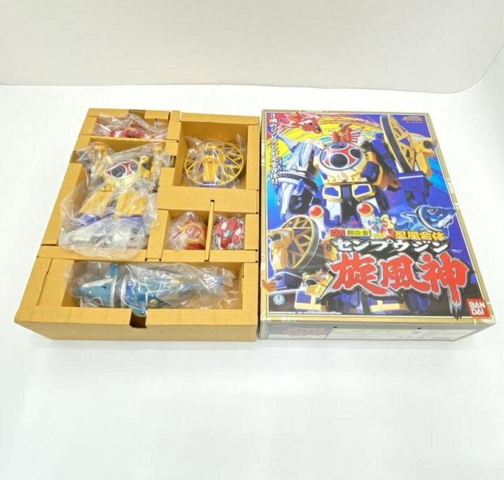 楽天市場】【中古】【開封】DX超合金 GD-42 忍風合体 旋風神 「忍風 