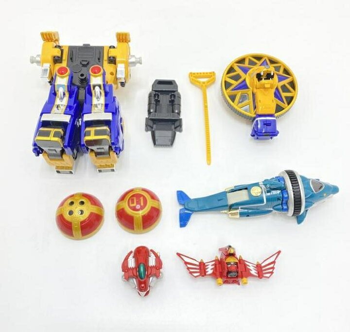 楽天市場】【中古】【開封】DX超合金 GD-42 忍風合体 旋風神 「忍風 