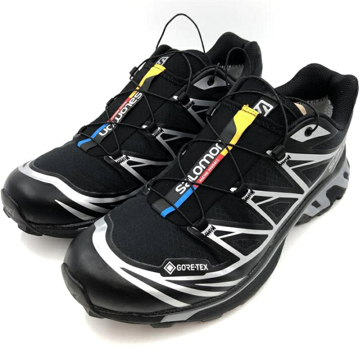 楽天市場】【中古】salomon XT-6 GTX BlackSilver 27.5cm 474506 