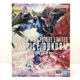 【中古】GダムS）未組立）1/100 MG ZGMF-X09A ジャスティスガンダム(リアルタイプカラー Ver.) 「機動戦士ガンダムSEED」 GUNDAM NEXT FUTURE限定 バンダイ[66]