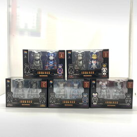 【中古】全5種セット 「Happyくじ BE＠RBRICK MARVEL Infinity SAGA 『IRON MAN』」 ペアボックス賞[10]