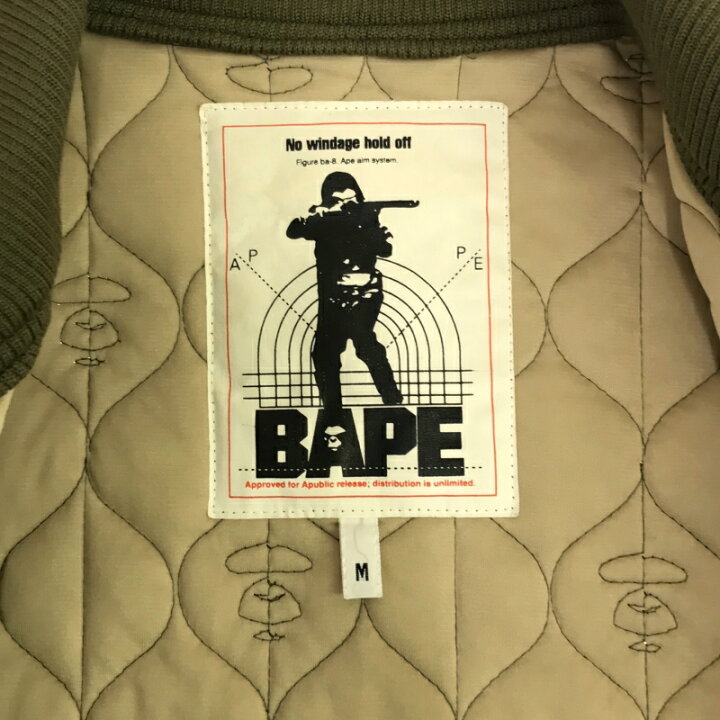 楽天市場】【中古】90s A BATHING APE 初期 キルティングジャケット 